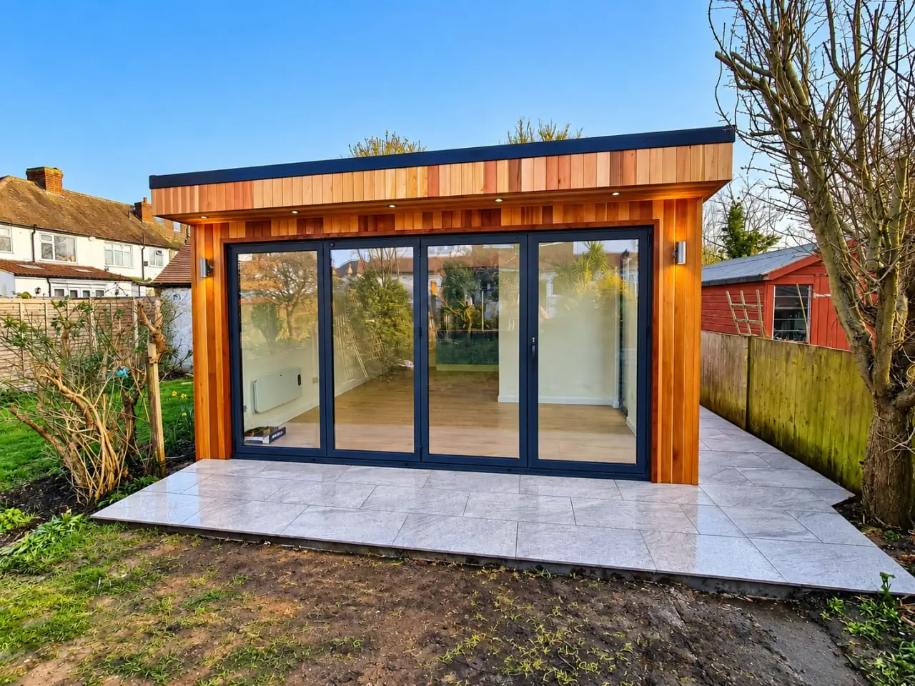 Glazed Timber Garden Studio