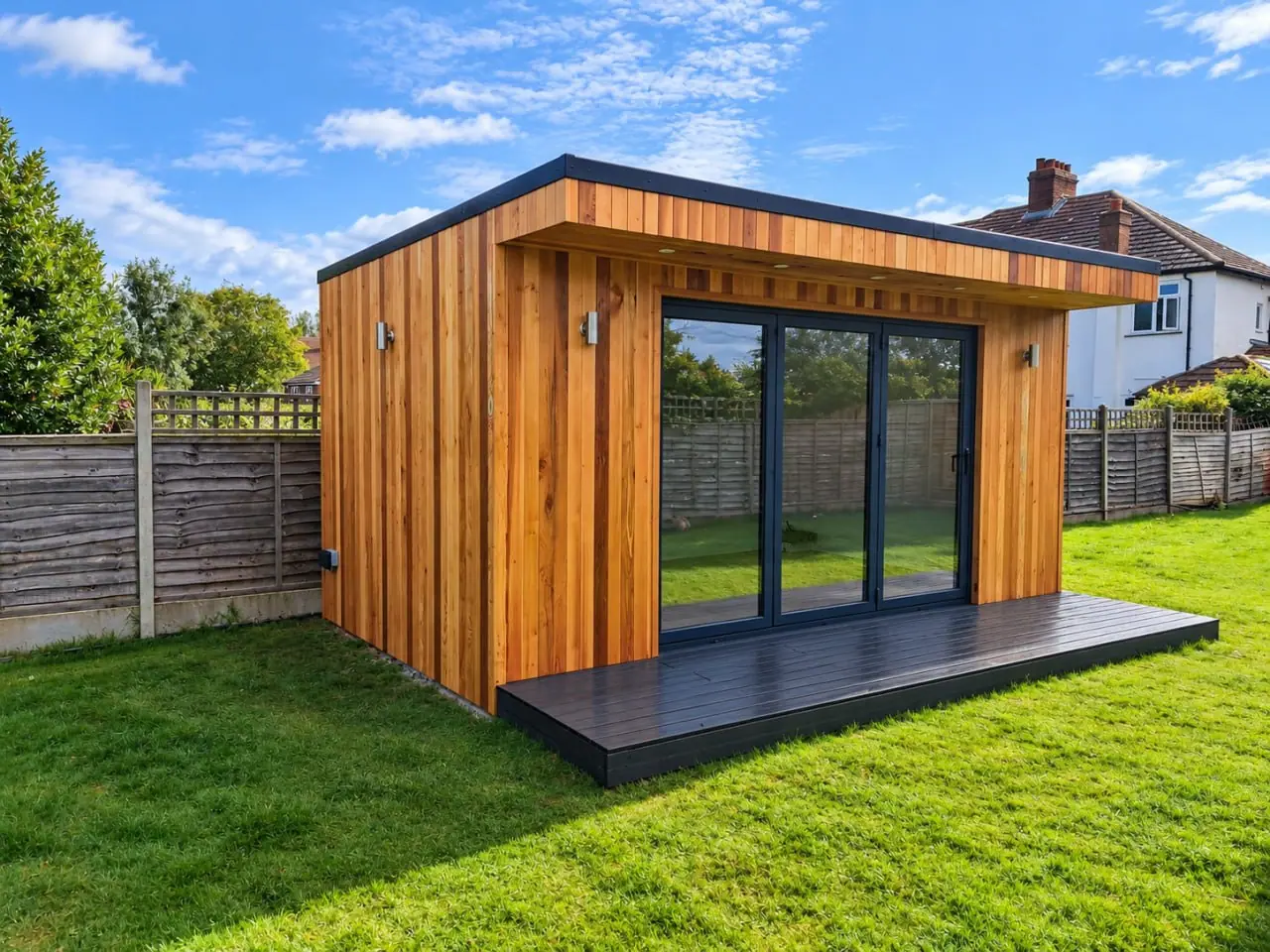 Compact timber room