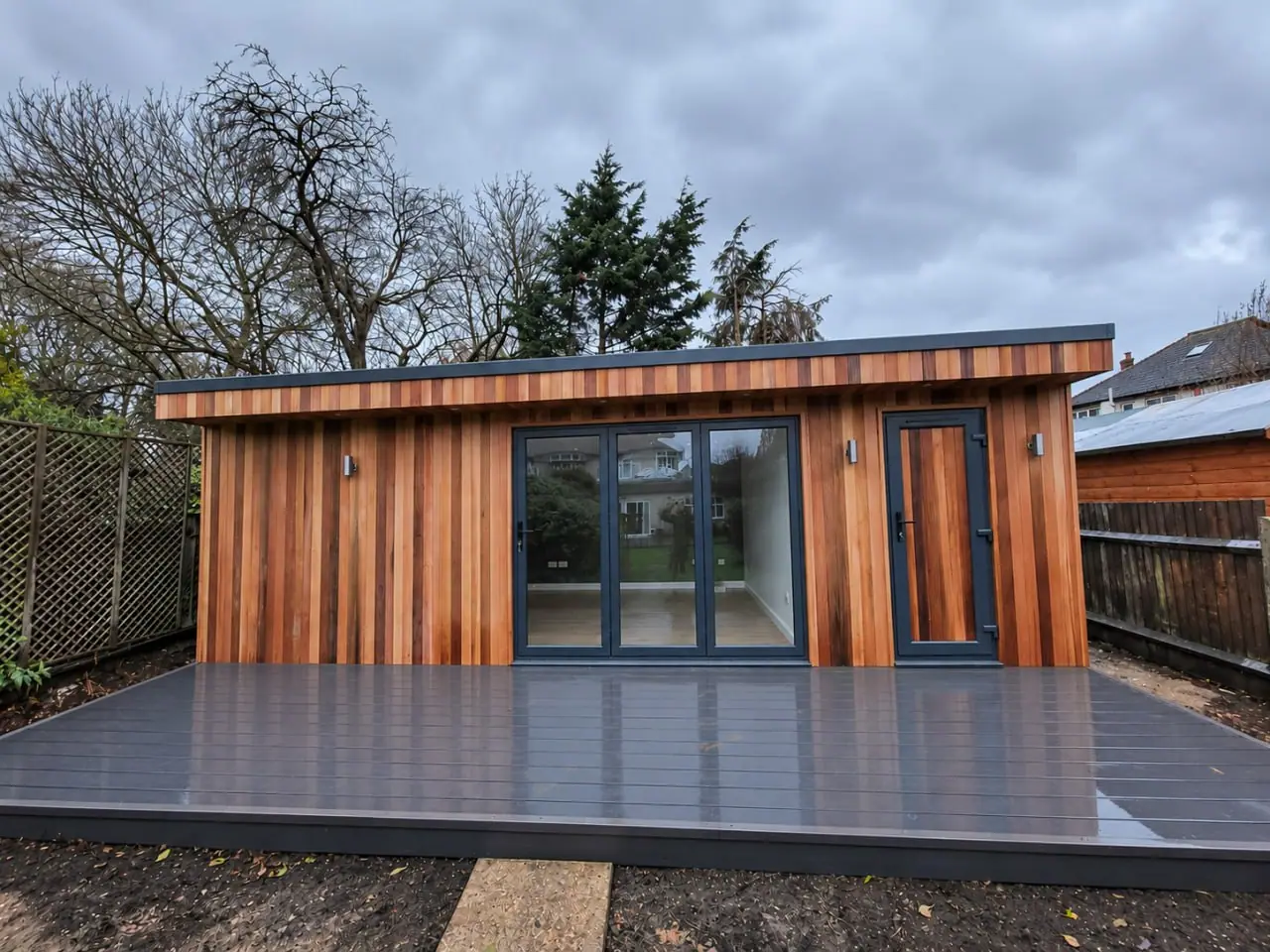 Long Timber Garden Building