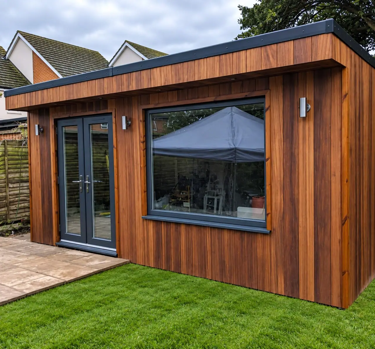 Garden Studio with Corner Window