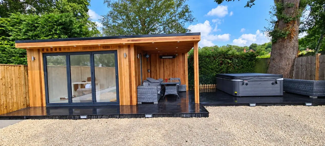 Timber Room beside Seating Area