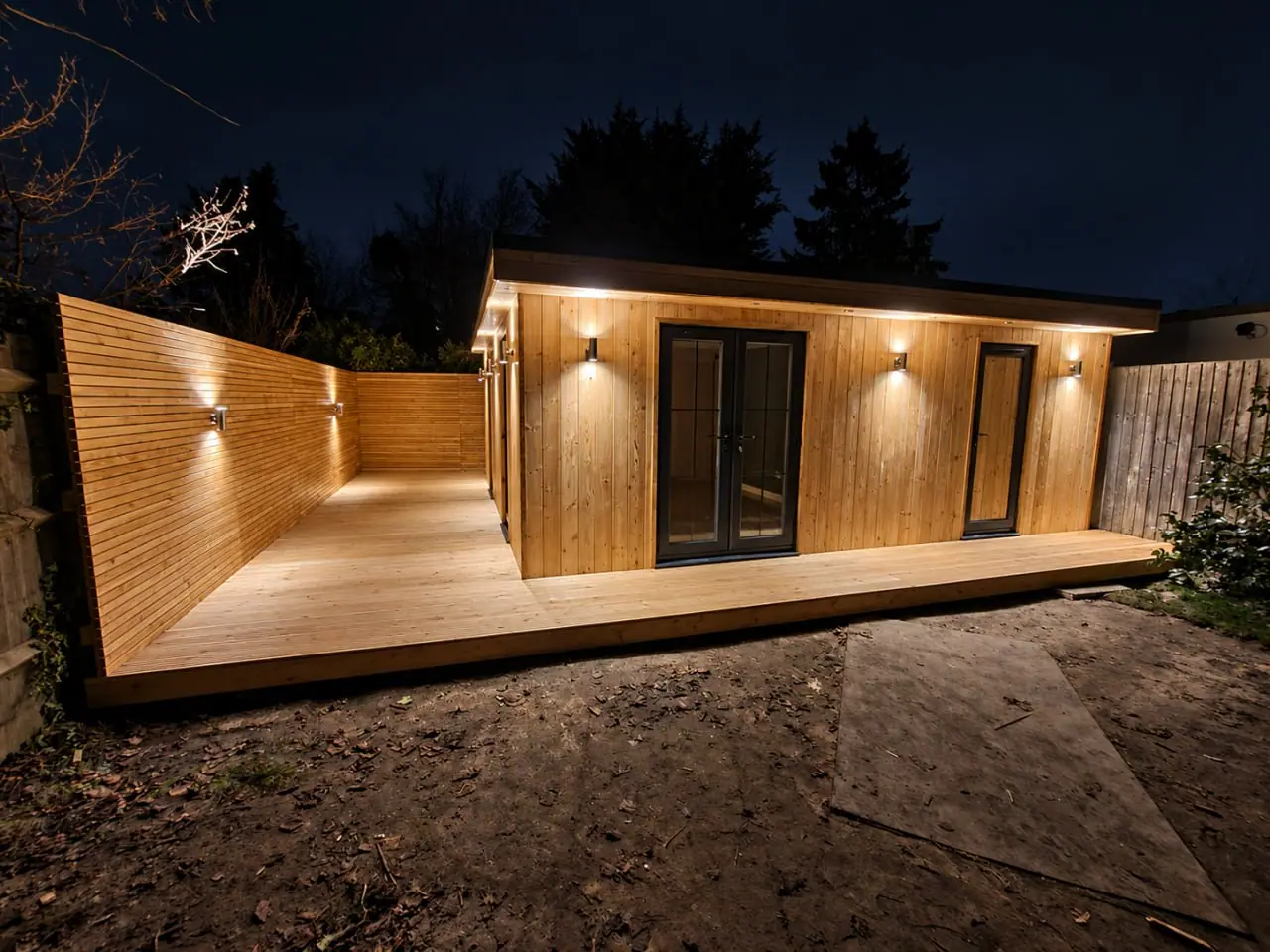 Garden Room after Dark