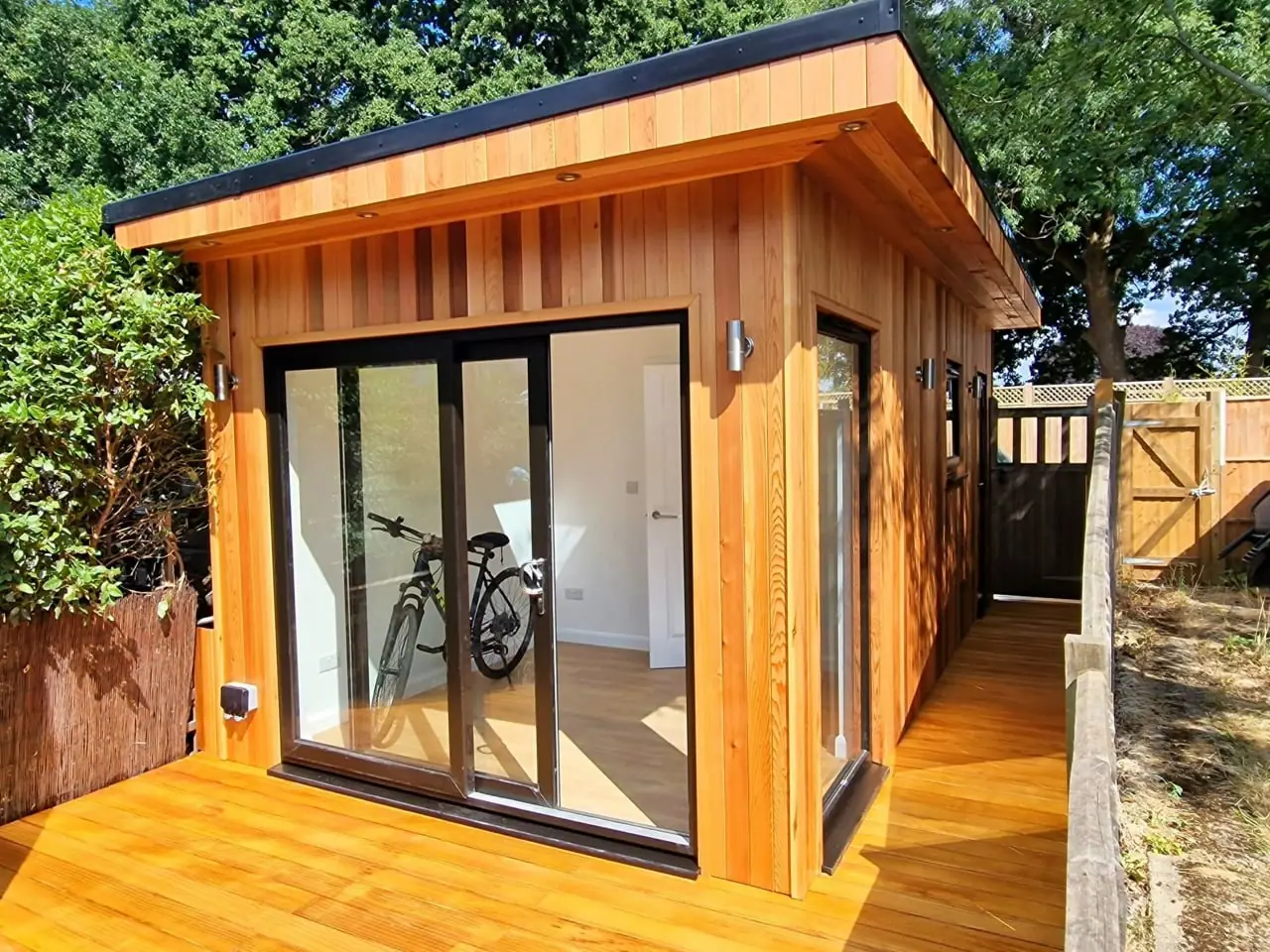 Timber Room among Trees